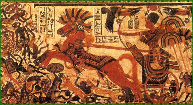guerre contre la Nubie en 1350avjc
